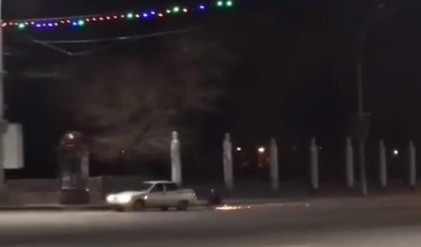 Без снега, но на санках: видео